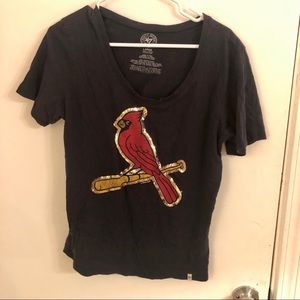 Cardinals vneck tee